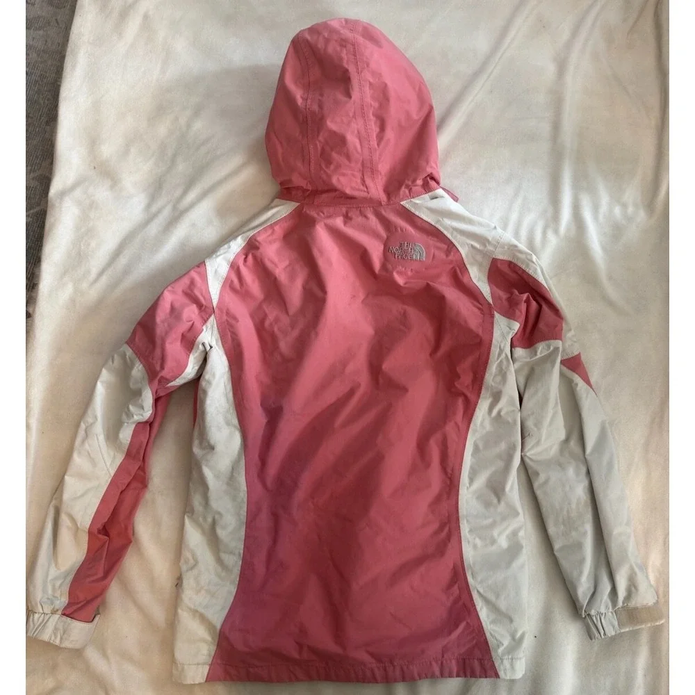 The‎ North Face Hyvent Girl's Youth Hooded Rain Jacket XL